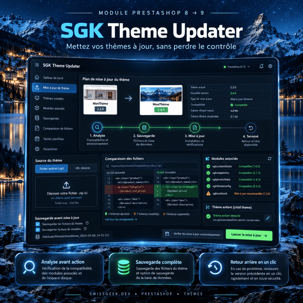 SGKThemeUpdater für PrestaShop SGKThemeUpdater für PrestaShop